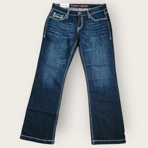 Cruel Denim Jeans Ladies/Juniors Sz 7R Jayley Mid-rise Trouser Bootcut Western